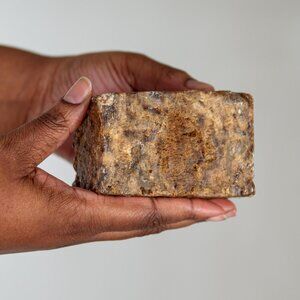 2 Pack Premium Raw Black Soap